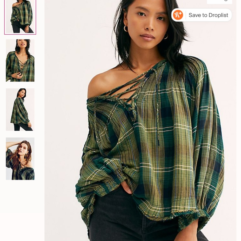 XS Cloudbreaker Plaid Tunic